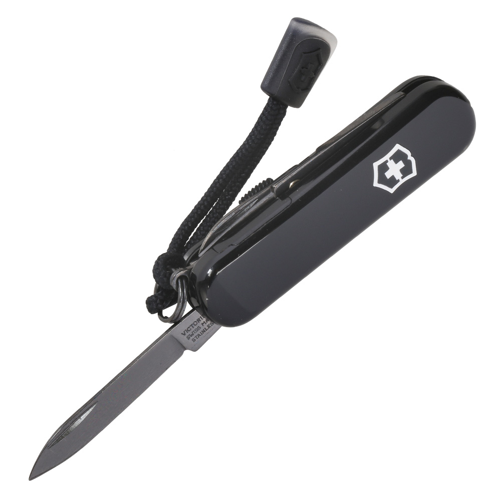 Victorinox Taschenmesser Signature Lite Onyx Black inkl. Kugelschreiber, LED Lampe schwarz Bild 1