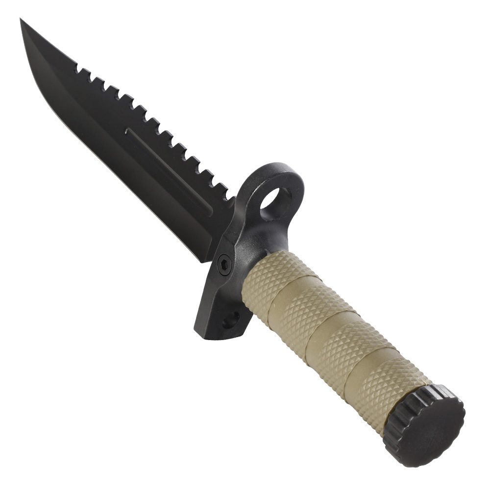 Magnum Outdoormesser M-Spec Survival Knife inkl. Nylonscheide schwarz/oliv Bild 8