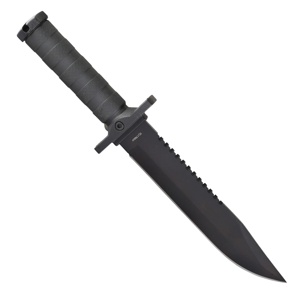 Magnum Outdoormesser John Jay Survival Knife 34,5 cm inkl. Nylonscheide schwarz Bild 1