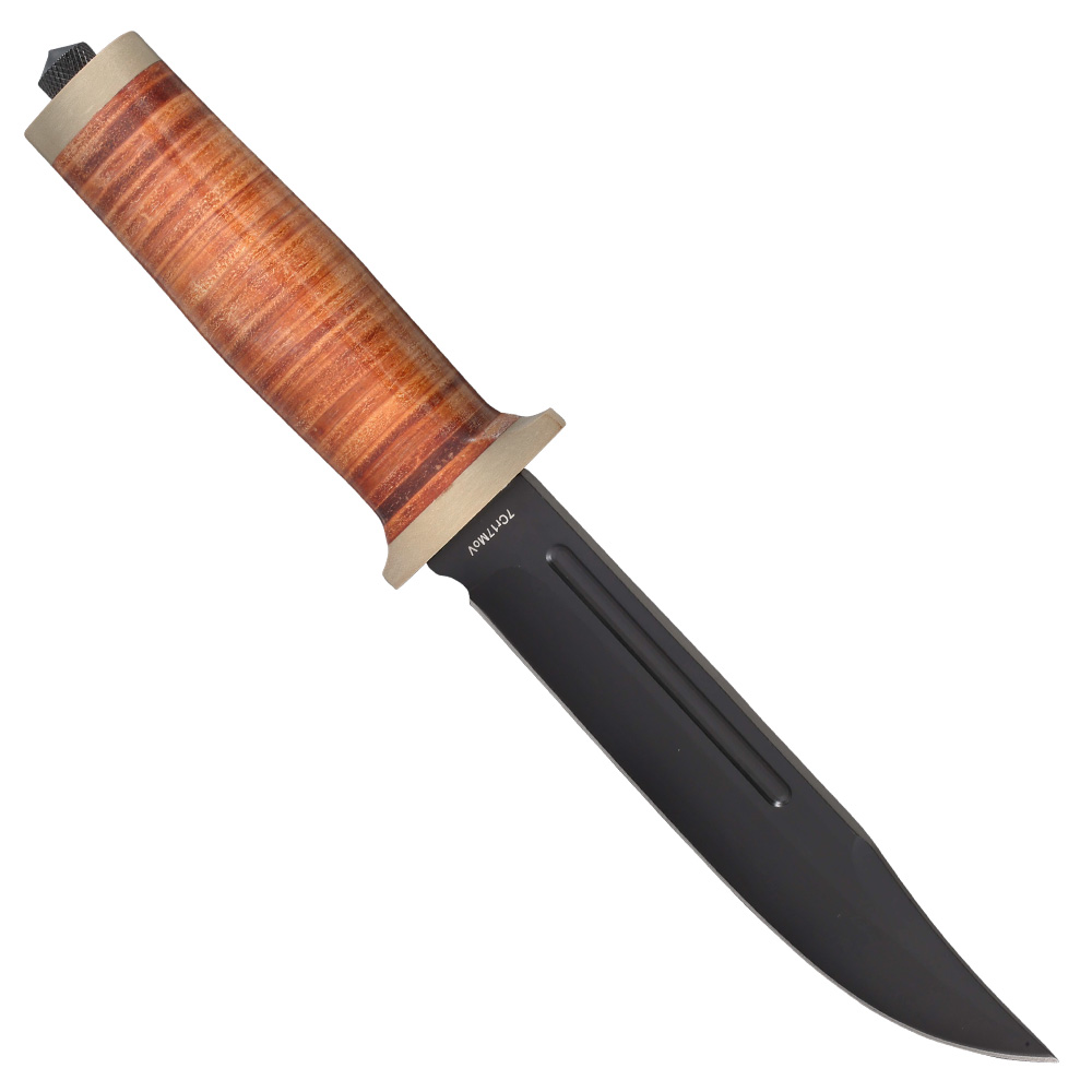 Magnum Outdoormesser Ranger Field Bowie 27 cm inkl. Lederscheide schwarz/braun Bild 1