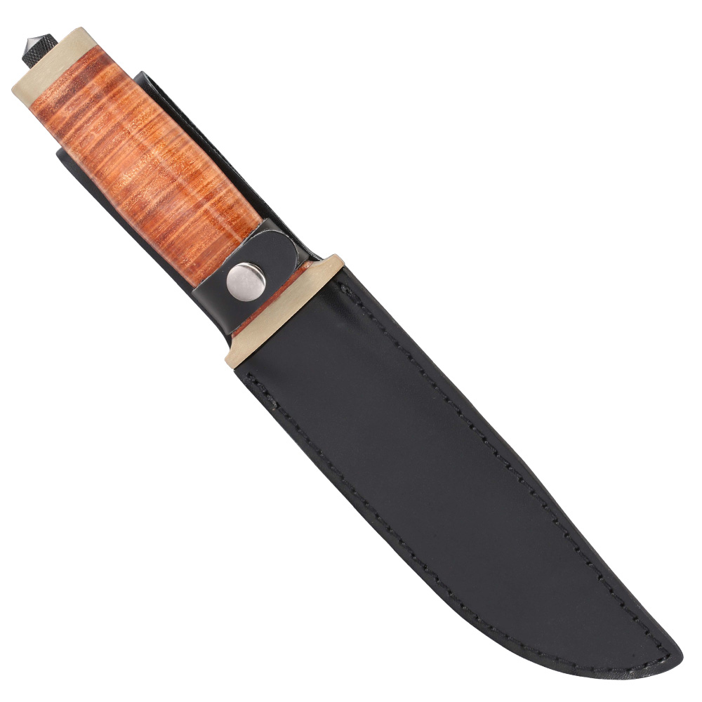 Magnum Outdoormesser Ranger Field Bowie 27 cm inkl. Lederscheide schwarz/braun Bild 4