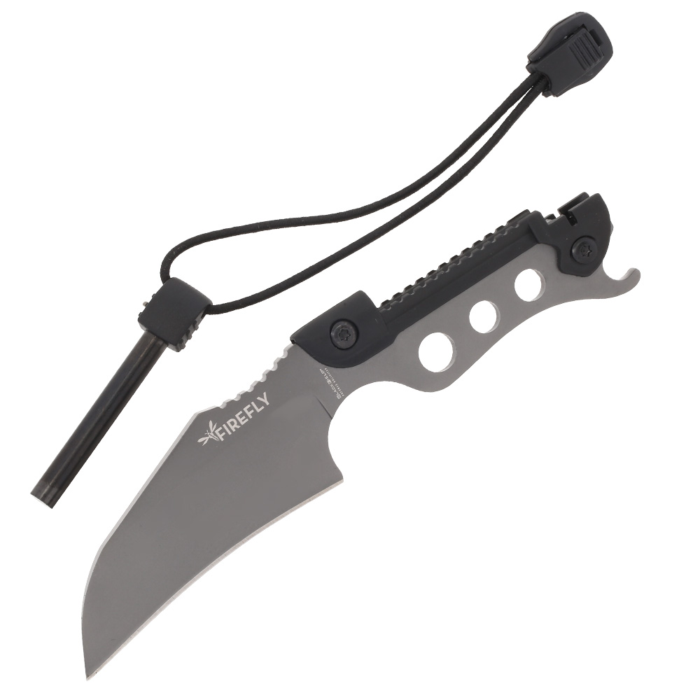 BlackField Neck Knife Firefly inkl. Kydexscheide und Feuerstarter