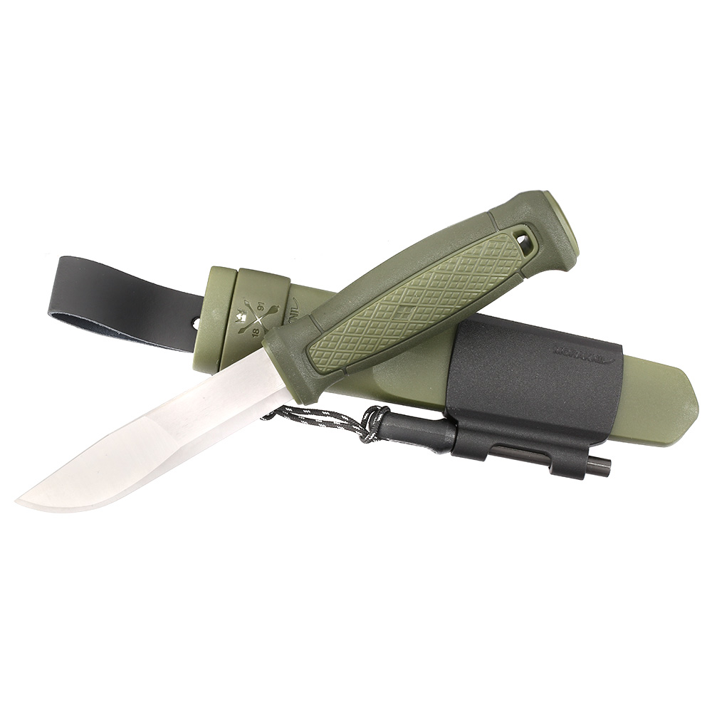 Morakniv KANSBOL Survival-Kit, grn inkl. Scheide Bild 2
