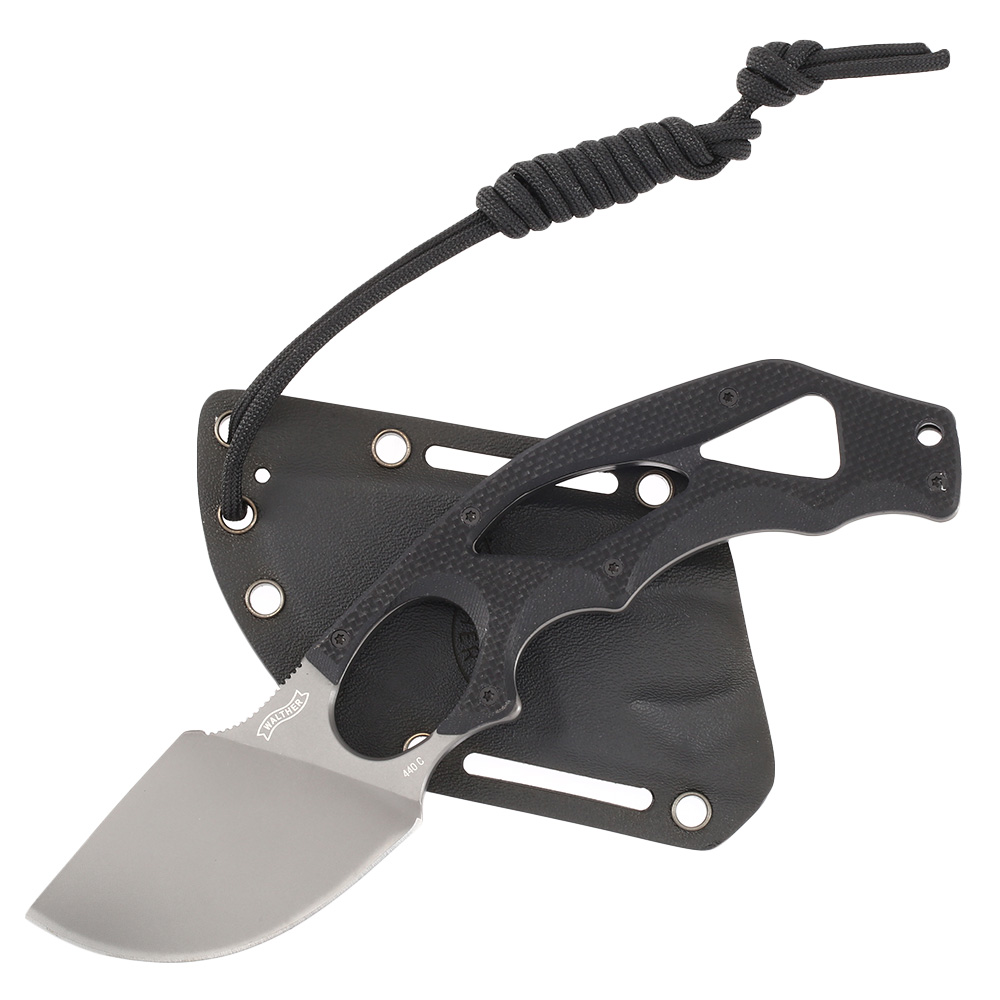 Walther Messer TSK 2 XXL Skinner grau inkl. Kydexscheide Bild 1