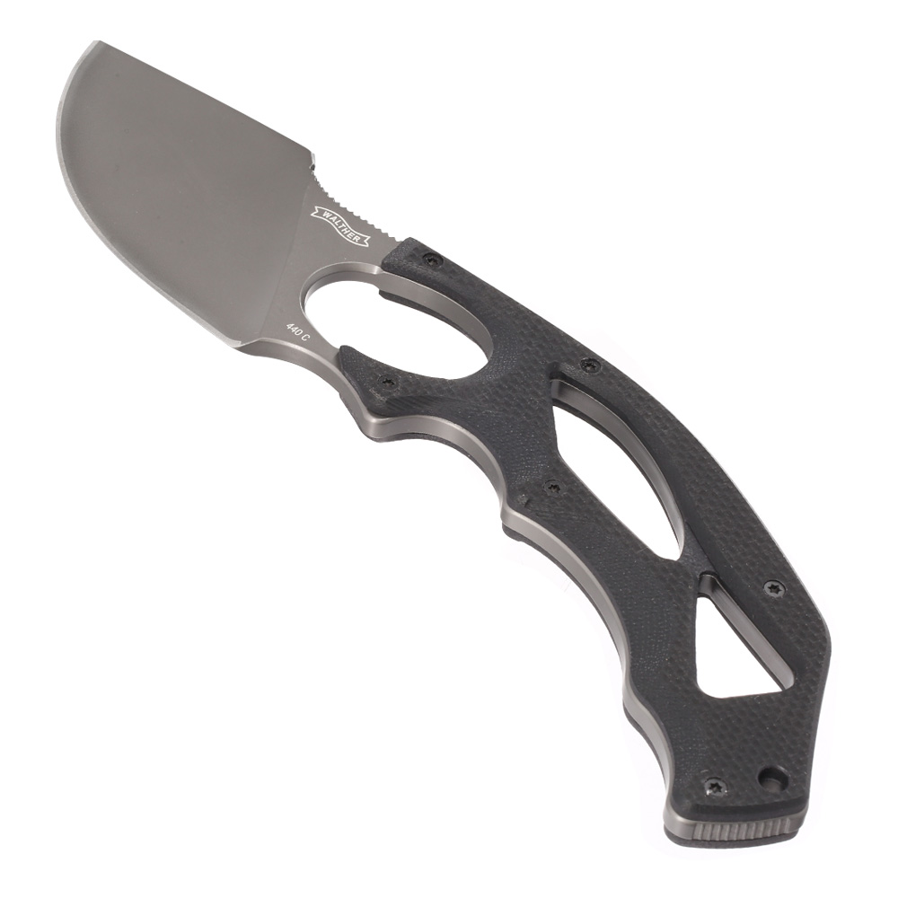 Walther Messer TSK 2 XXL Skinner grau inkl. Kydexscheide Bild 1