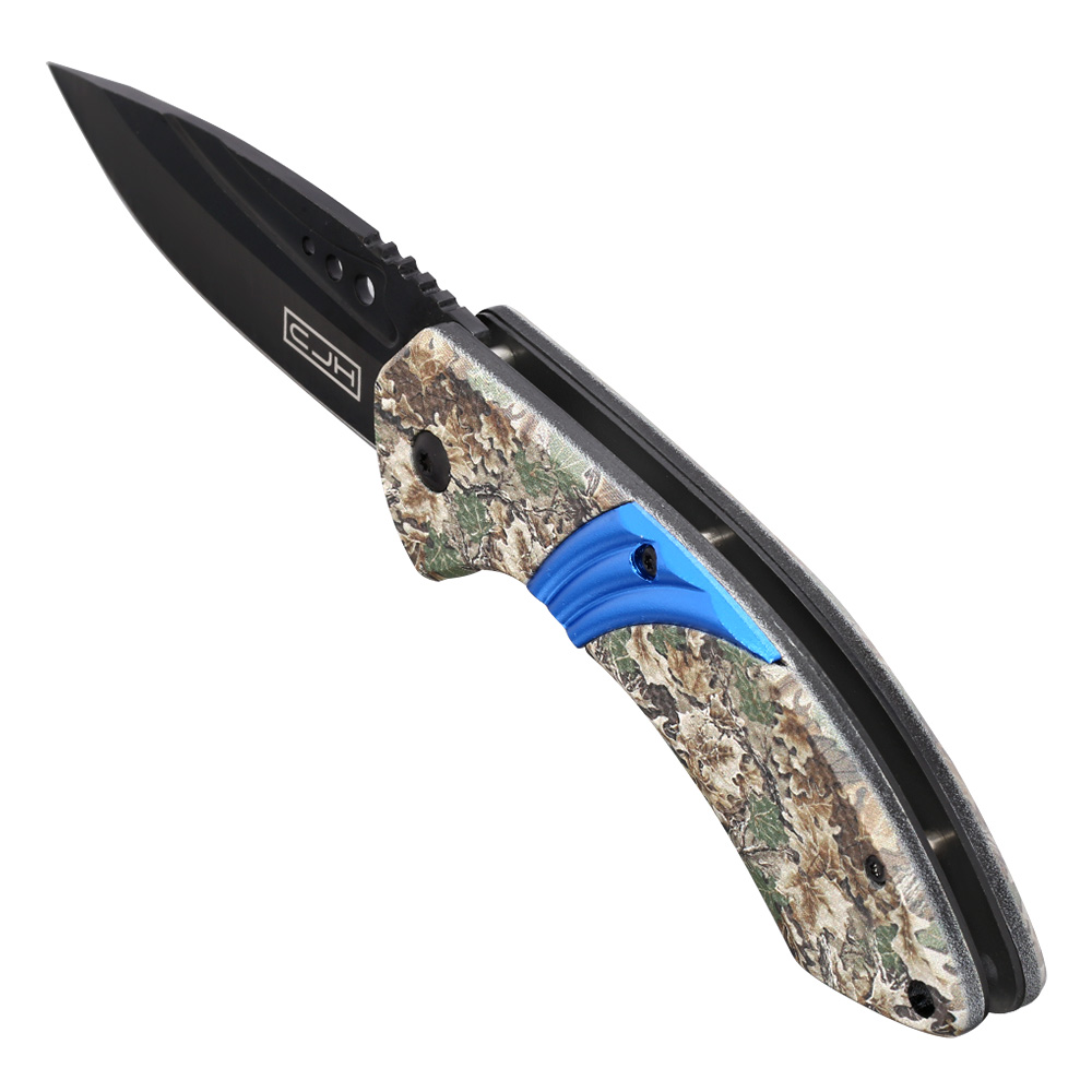 CJH Taschenmesser Camo inkl. Grtelclip Bild 6