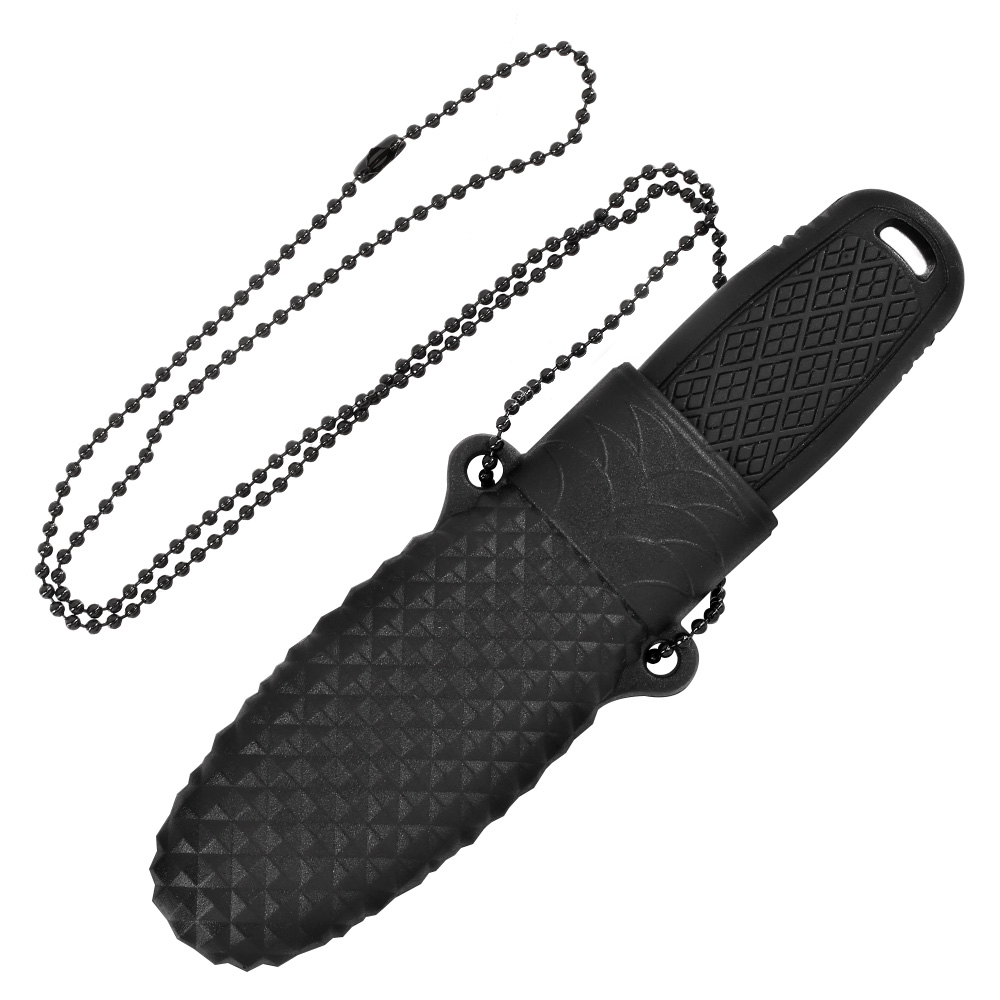 Haller Neck Knife All-Black inkl. Scheide Bild 1