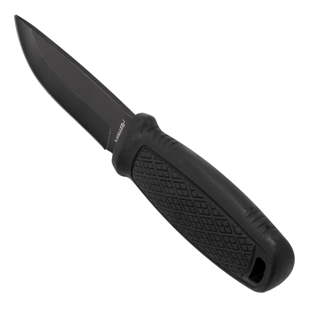 Haller Neck Knife All-Black inkl. Scheide Bild 1