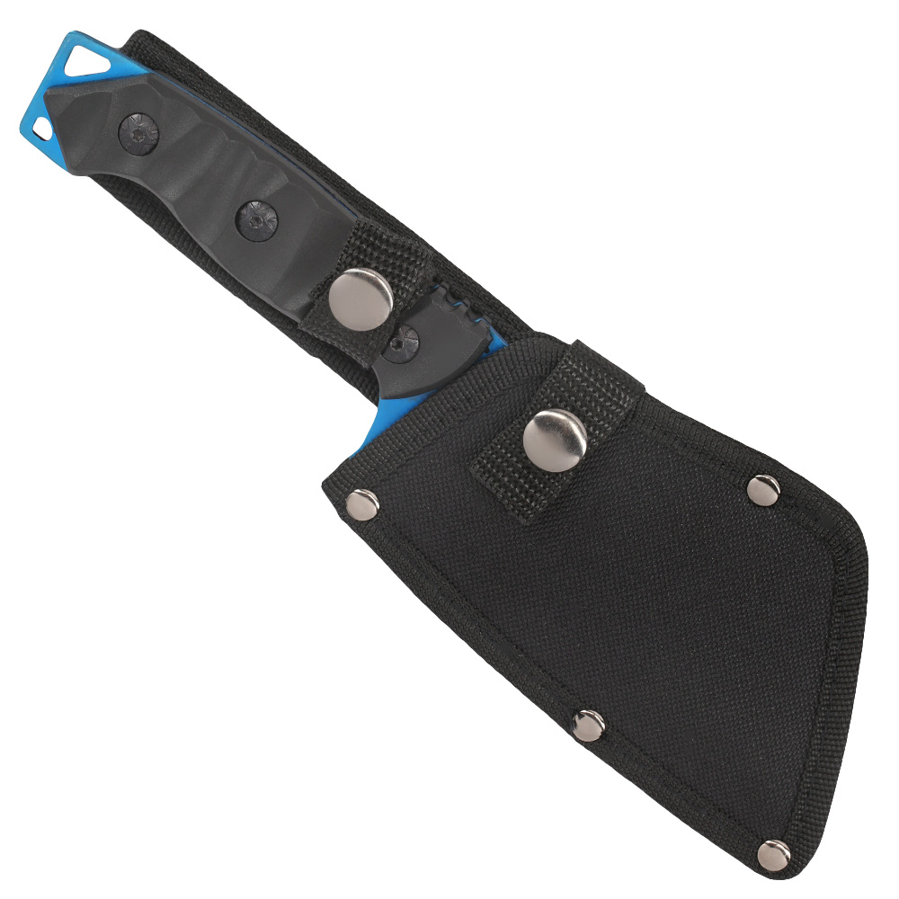 Wartech Survivalmesser blau inkl. Nylonscheide Bild 4