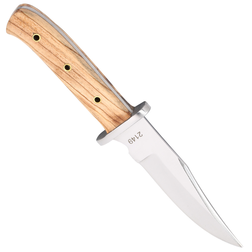 Black Eagle Junior Bowiemesser inkl. Lederscheide braun Bild 1