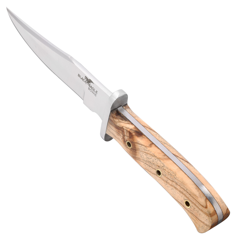 Black Eagle Junior Bowiemesser inkl. Lederscheide braun Bild 5