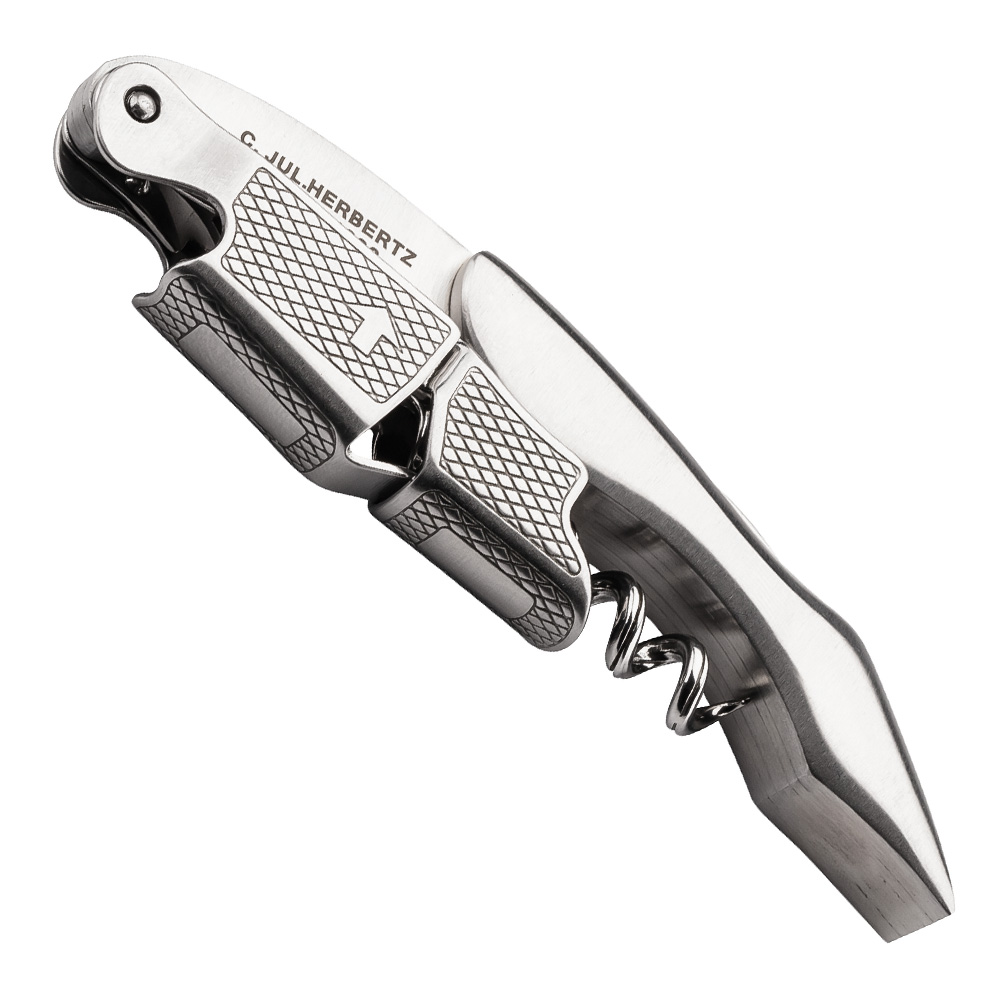 Herbertz Kellnermesser Edelstahl silber Bild 1
