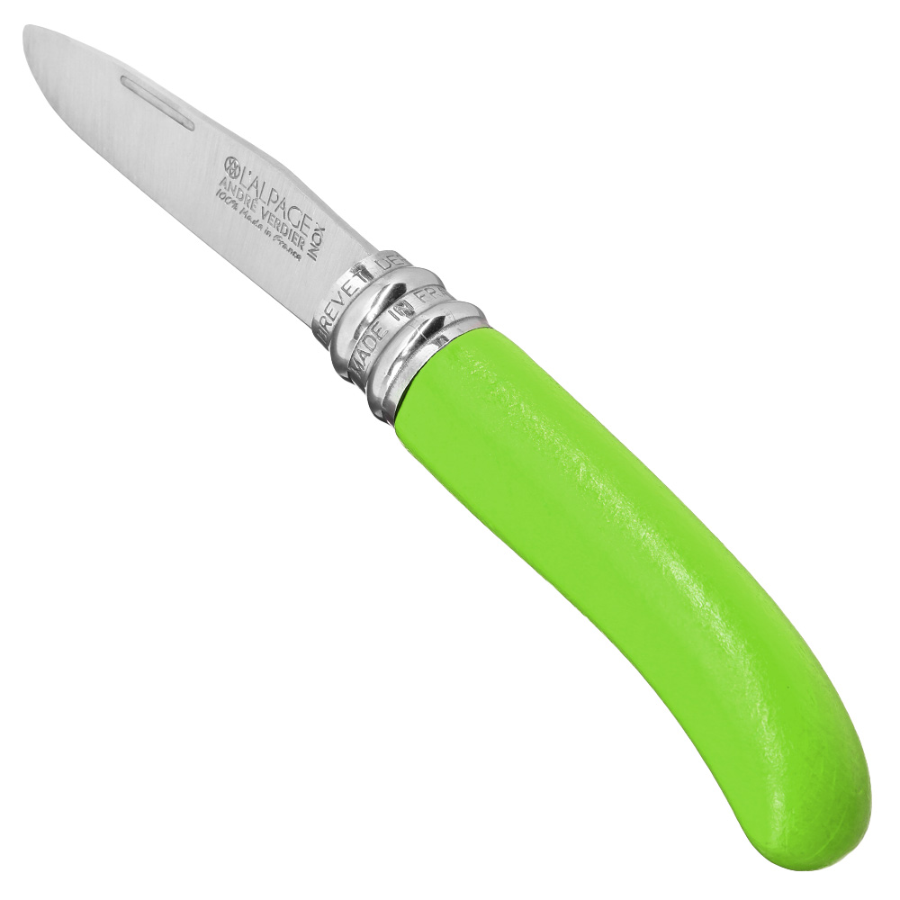 Verdier Kindermesser L`Alpage grn mit abgerundeter Spitze Bild 1