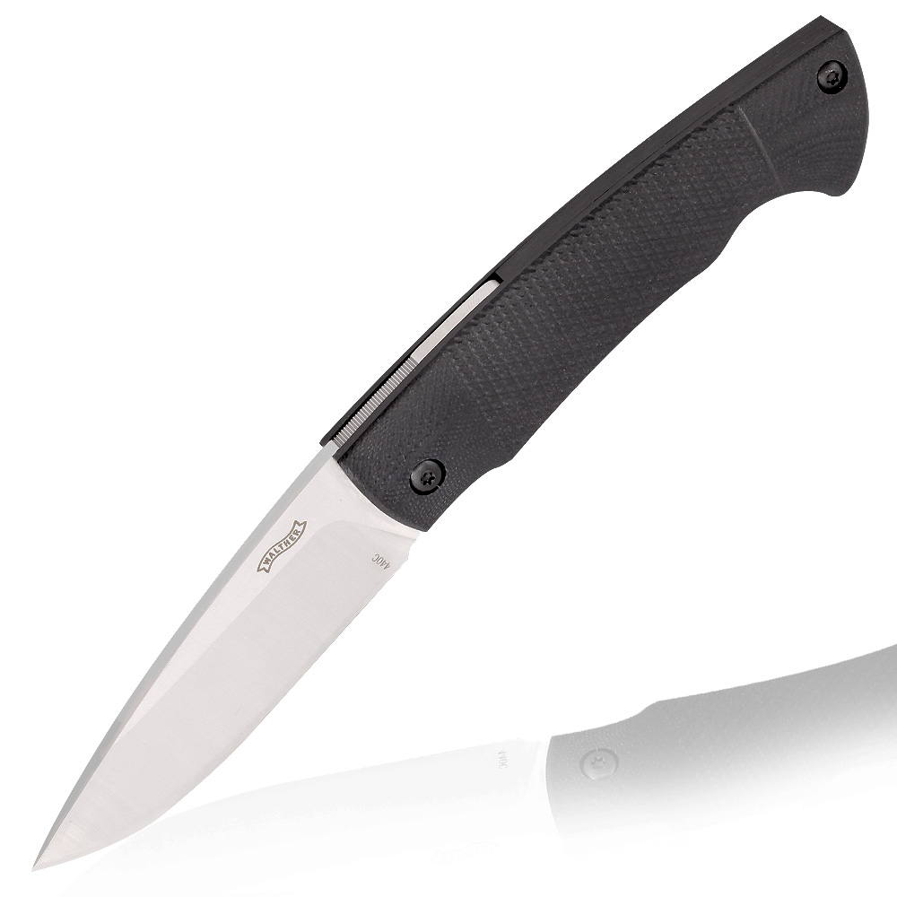 Walther Einhandmesser FFK G10 inkl. Kydexscheide schwarz