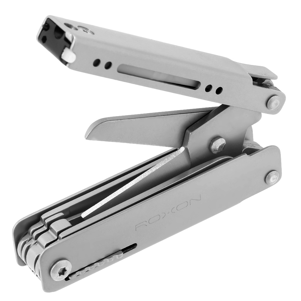 Roxon Multitool M3 mit 13 Funktionen silber inkl. Grteltasche Bild 3