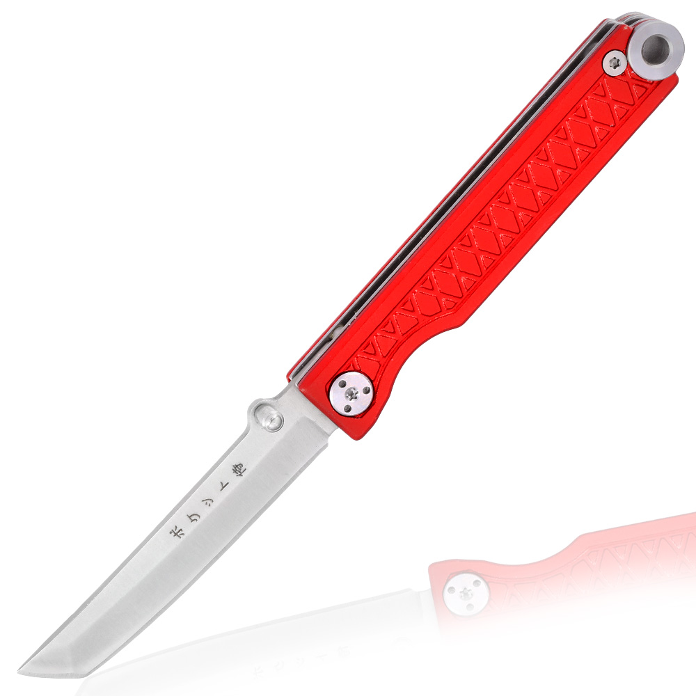 StatGear Einhandmesser Pocket Samurai rot inkl. Grtelclip