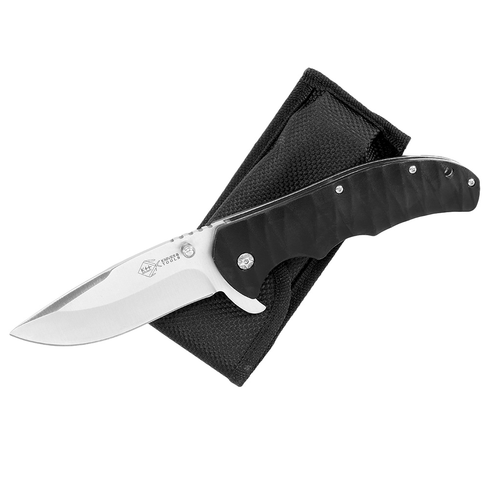 Einhandmesser Ergo mit Clip inkl. Cordura-Holster Bild 2