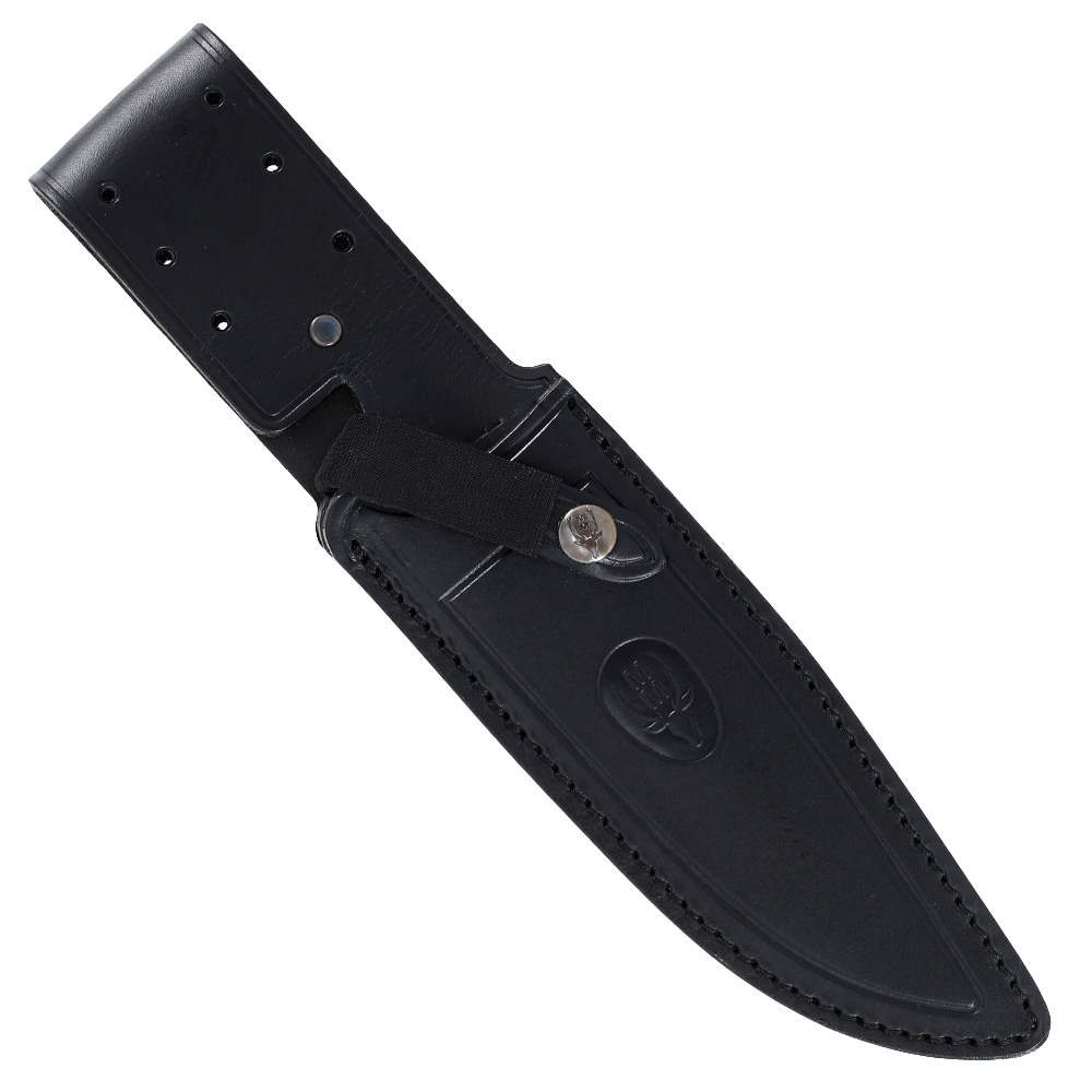Muela Grtelmesser Jabali Micarta silber/schwarz inkl. Lederscheide Bild 6
