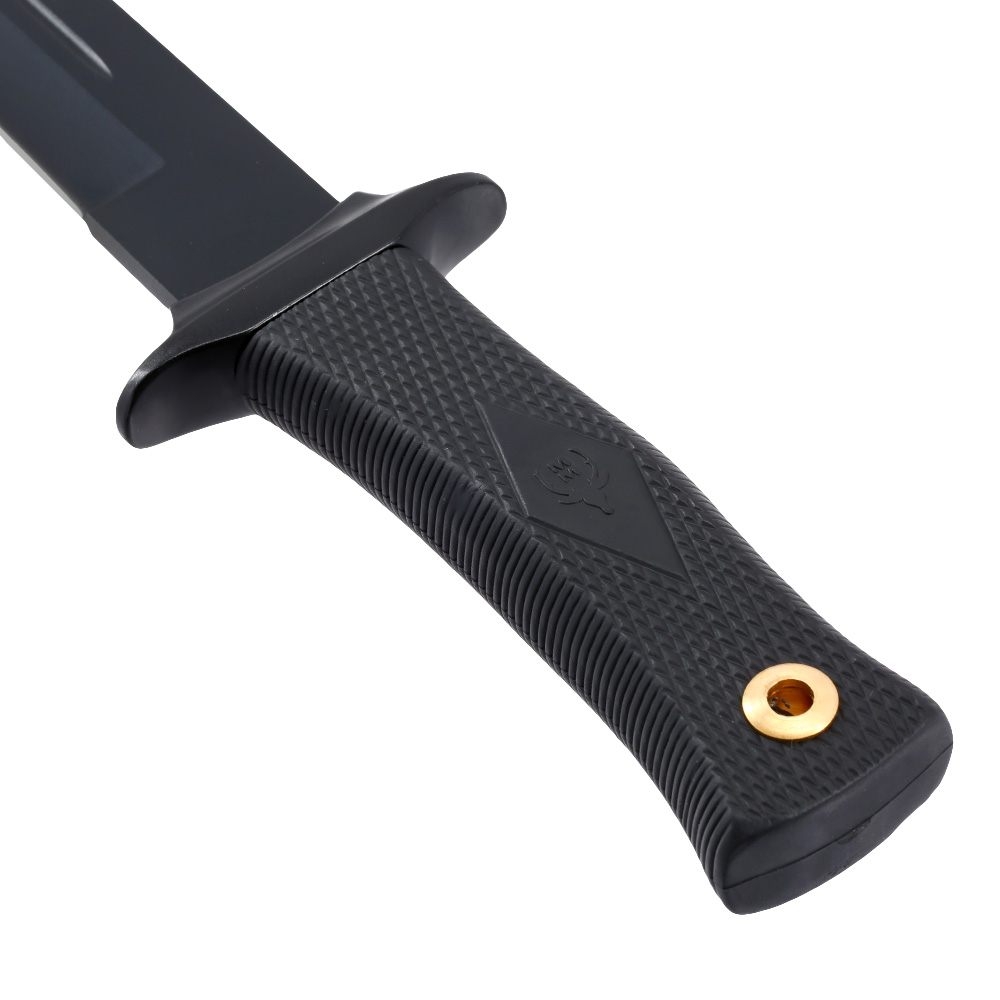 Muela Jagdmesser Scorpion schwarz inkl. Lederscheide Bild 3
