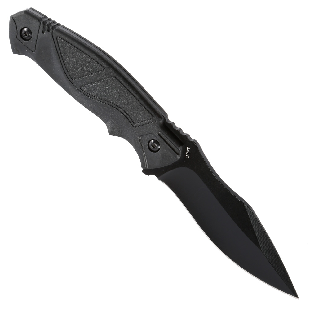 Magnum Outdoormesser Advance Pro Fixed Blade schwarz inkl. Nylonscheide Bild 1