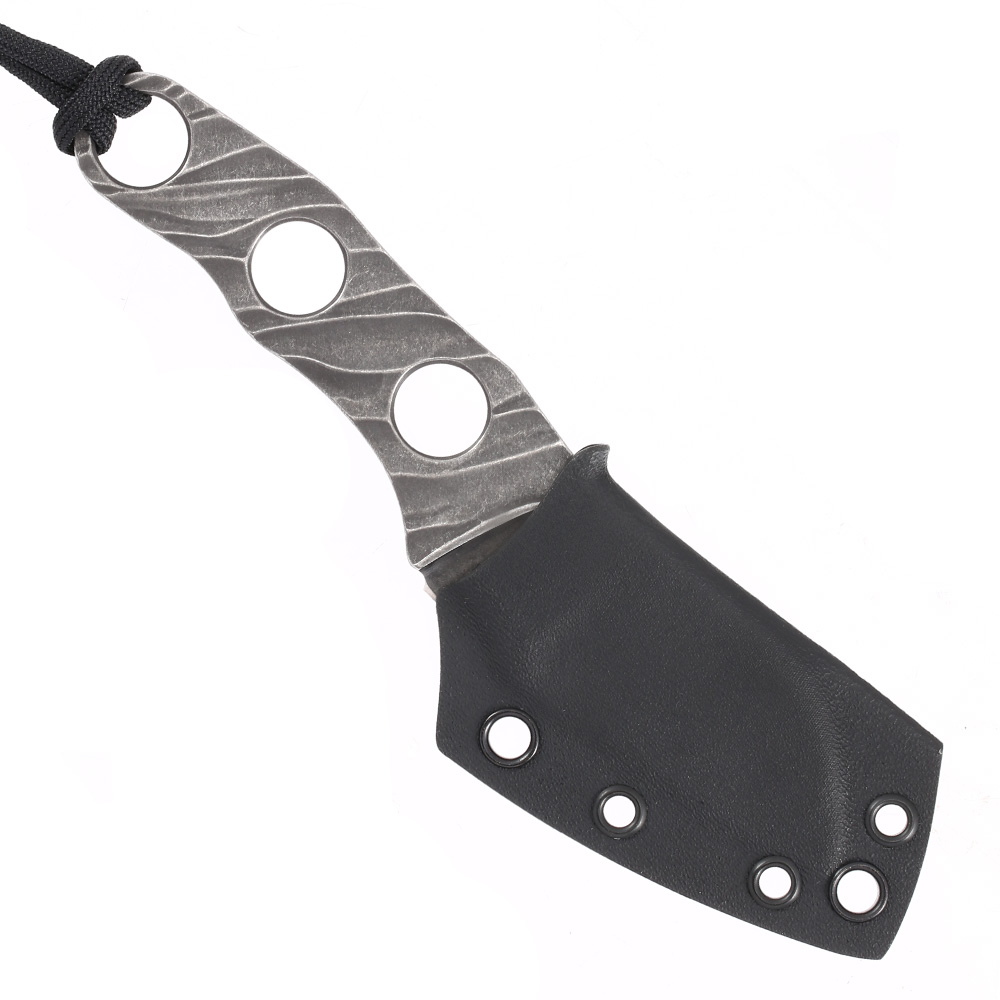 Bker Plus Neck Knife Kazhan D2 silber inkl. Kydex Scheide Bild 4