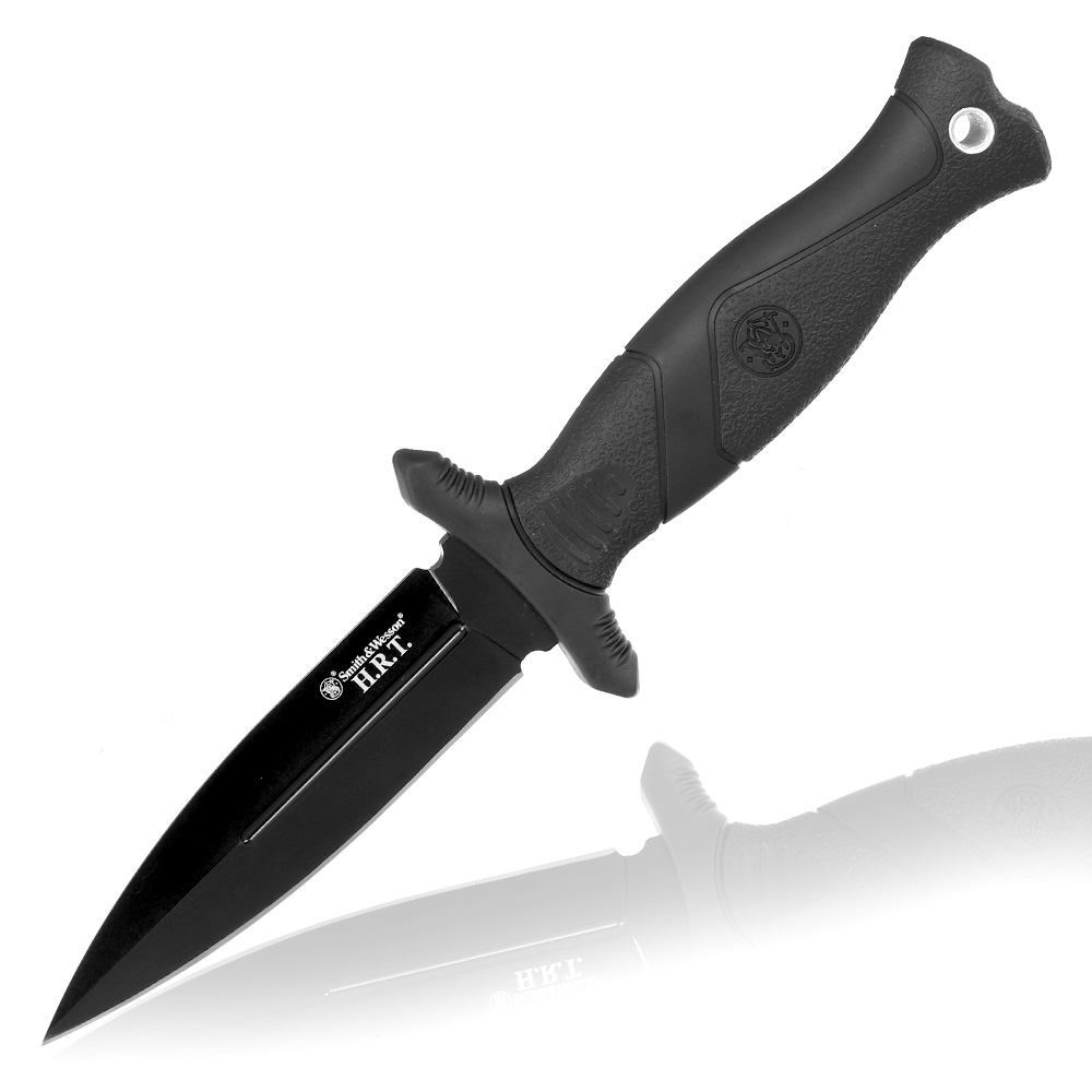 Smith & Wesson Stiefelmesser HRT 4 schwarz inkl. Nylonscheide