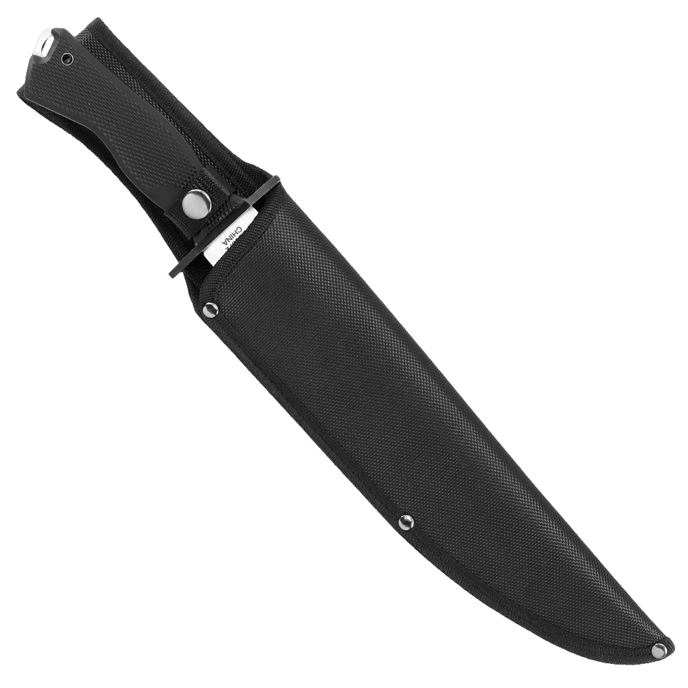 United Cutlery Tanto Survivalmesser USMC Operation Mako schwarz inkl. Nylonscheide Bild 4