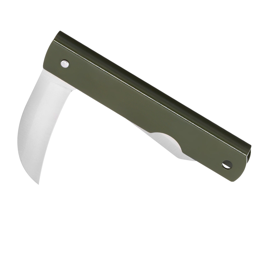 History Knife & Tool Taschenmesser Japenese Army Pen Knife Saw & Hawkbill oliv Bild 3