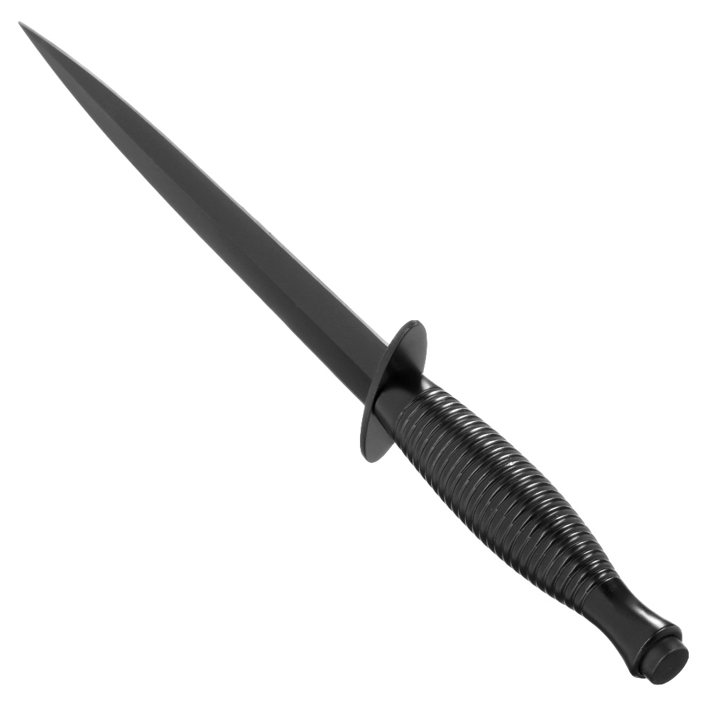 History Knife & Tool Dolch Commando Dagger schwarz inkl. Ledergrtelscheide Bild 6