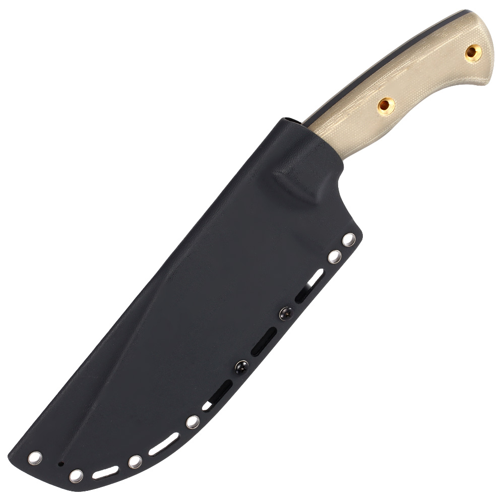 Bker Plus Outdoormesser Tracker schwarz/tan inkl. Kydexscheide Bild 1