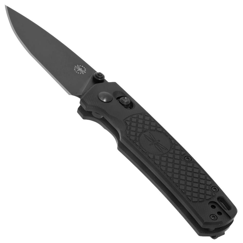 Amare Knives Einhandmesser FieldBro Blackout VG10 Stahl schwarz inkl. Gürtelclip Bild 1