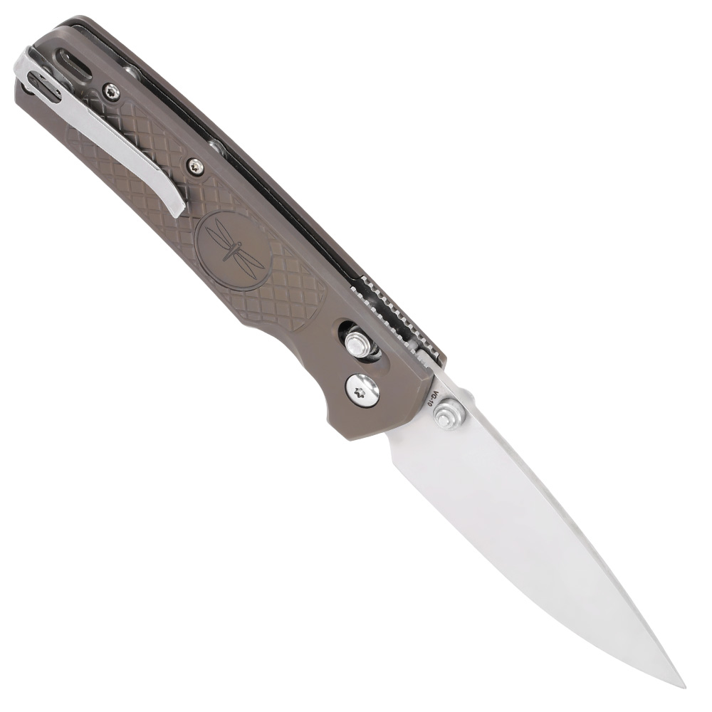Amare Knives Einhandmesser FieldBro Titan VG10 Stahl inkl. Gürtelclip Bild 1