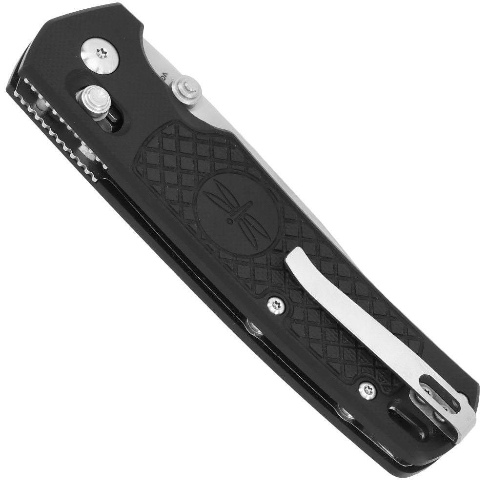 Amare Knives Einhandmesser FieldBro VG10 Stahl schwarz/silber inkl. Gürtelclip Bild 5