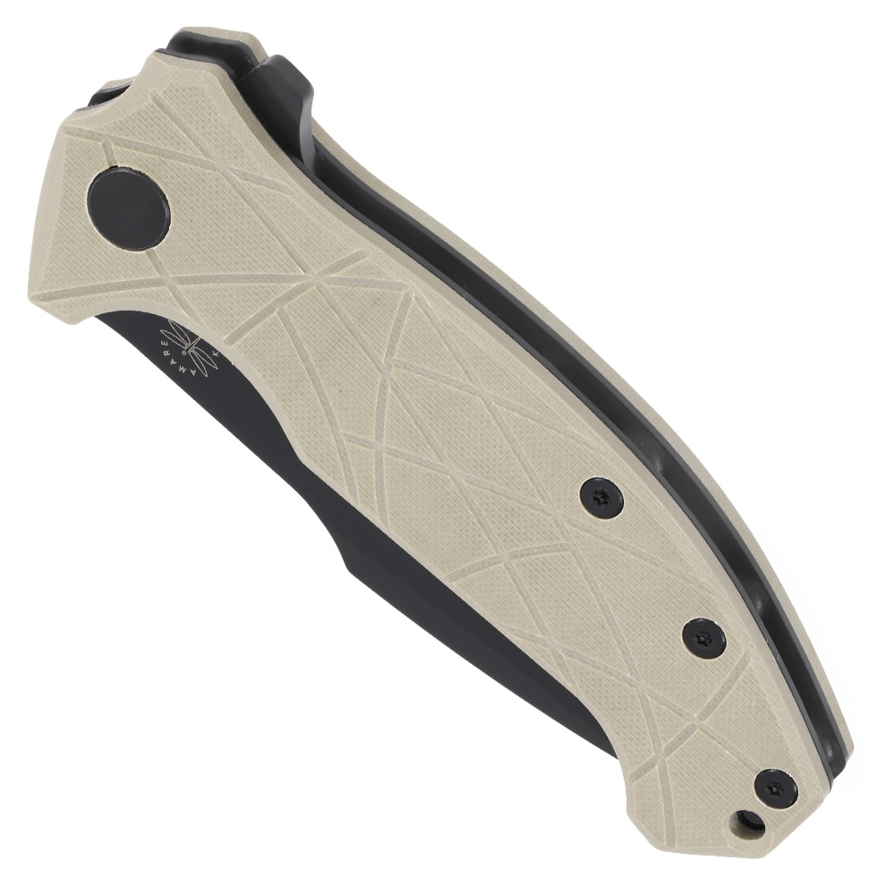 Amare Knives Einhandmesser Coloso D2 Stahl coyote inkl. Gürtelclip Bild 4