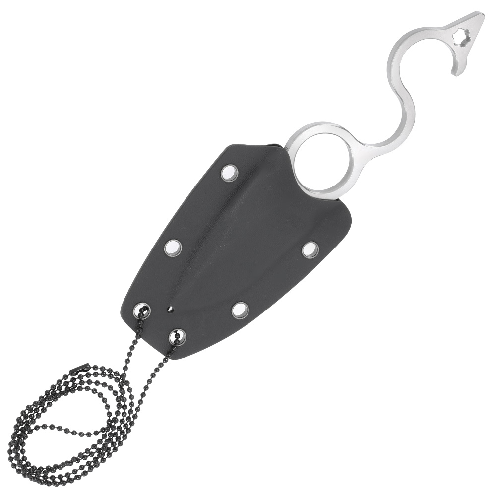 Amare Kinves Outdoormesser 6. F Serration mit Teilsgezahnung inkl. Kydexscheide Bild 1