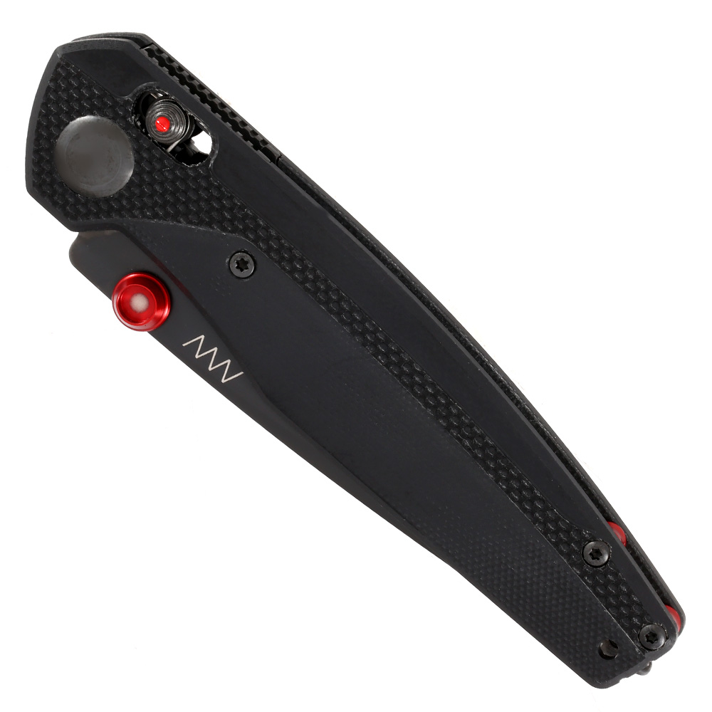 ANV Knives Einhandmesser A200 Sleipner Stahl schwarz inkl. Grtelclip Bild 4