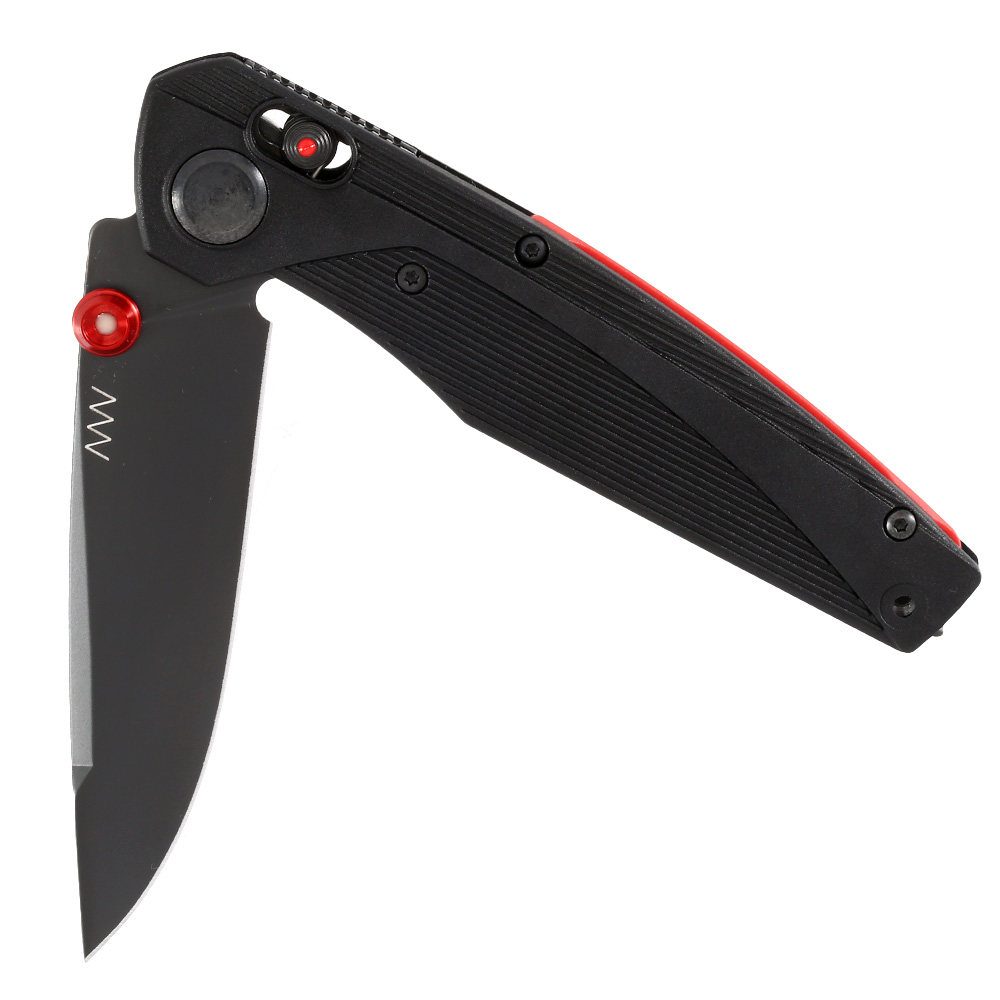 ANV Knives Einhandmesser A100 MagnaCut Stahl schwarz inkl. Grtelclip Bild 3
