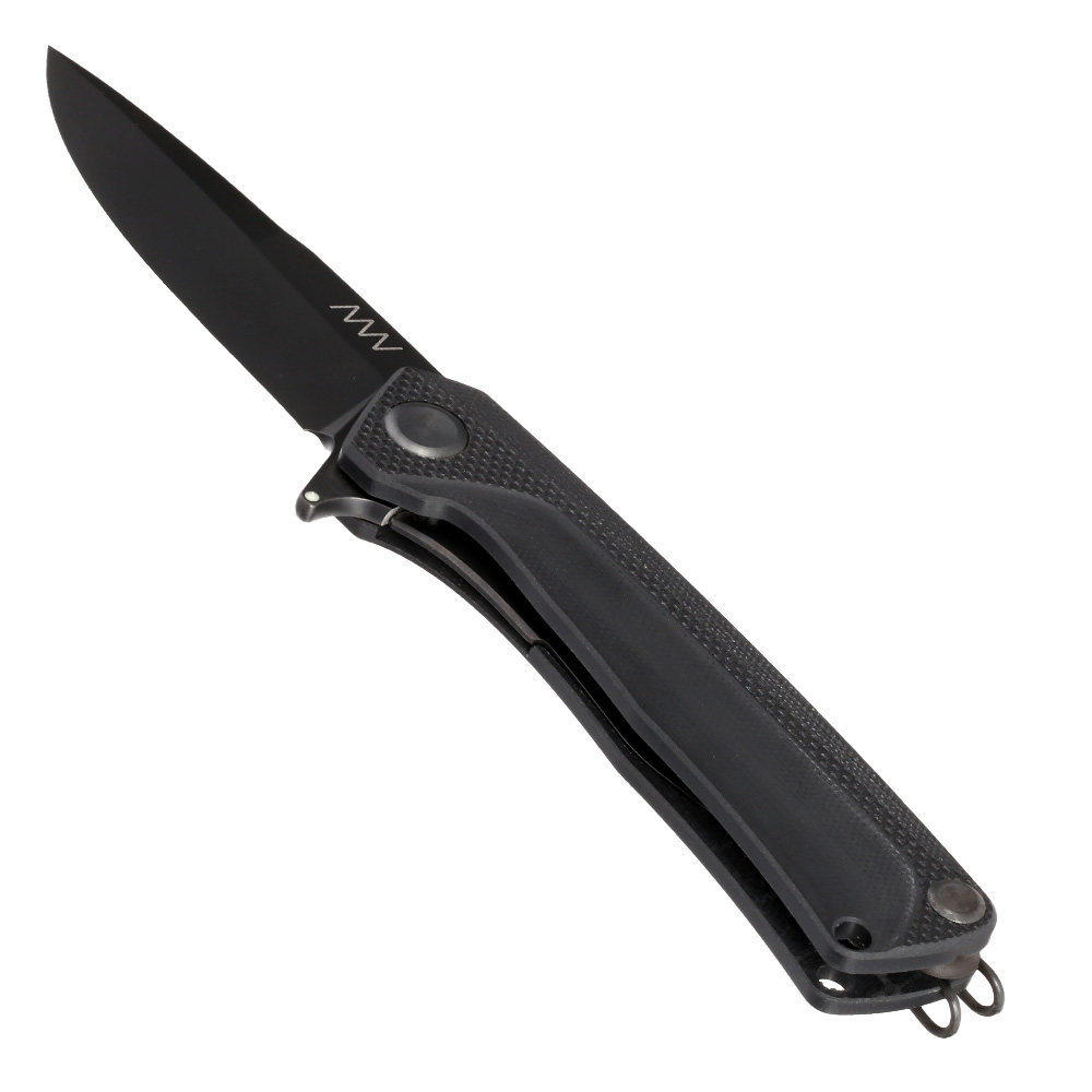 ANV Knives Einhandmesser Z100 G10 Sleipner Stahl schwarz inkl. Grtelclip Bild 2