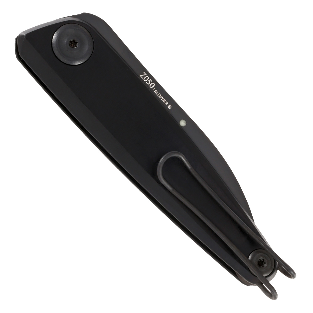 ANV Knives Taschenmesser Z050 Sleipner Stahl schwarz inkl. Grtelclip Bild 5
