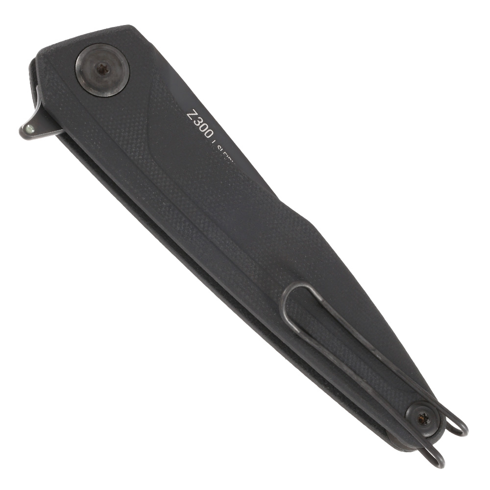 ANV Knives Einhandmesser Z300 G10 Sleipner Stahl schwarz inkl. Grtelclip Bild 5