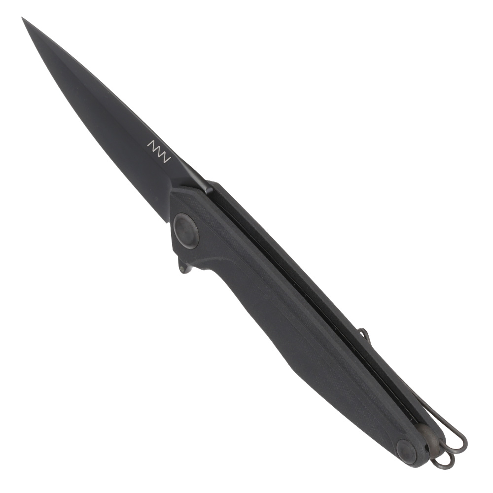 ANV Knives Einhandmesser Z300 G10 Sleipner Stahl schwarz inkl. Grtelclip Bild 6