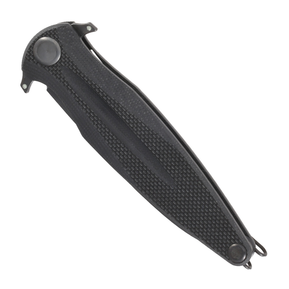 ANV Knives Einhandmesser Z400 G10 Sleipner Stahl schwarz inkl. Grtelclip Bild 4