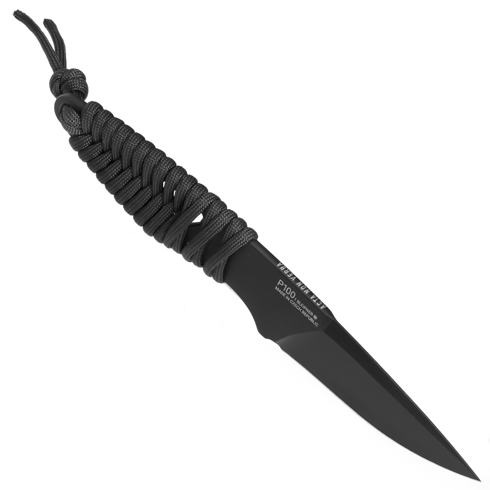 ANV Knives Neck Knife P100 Sleipner Stahl Cerakote schwarz inkl. Kydex Scheide Bild 7
