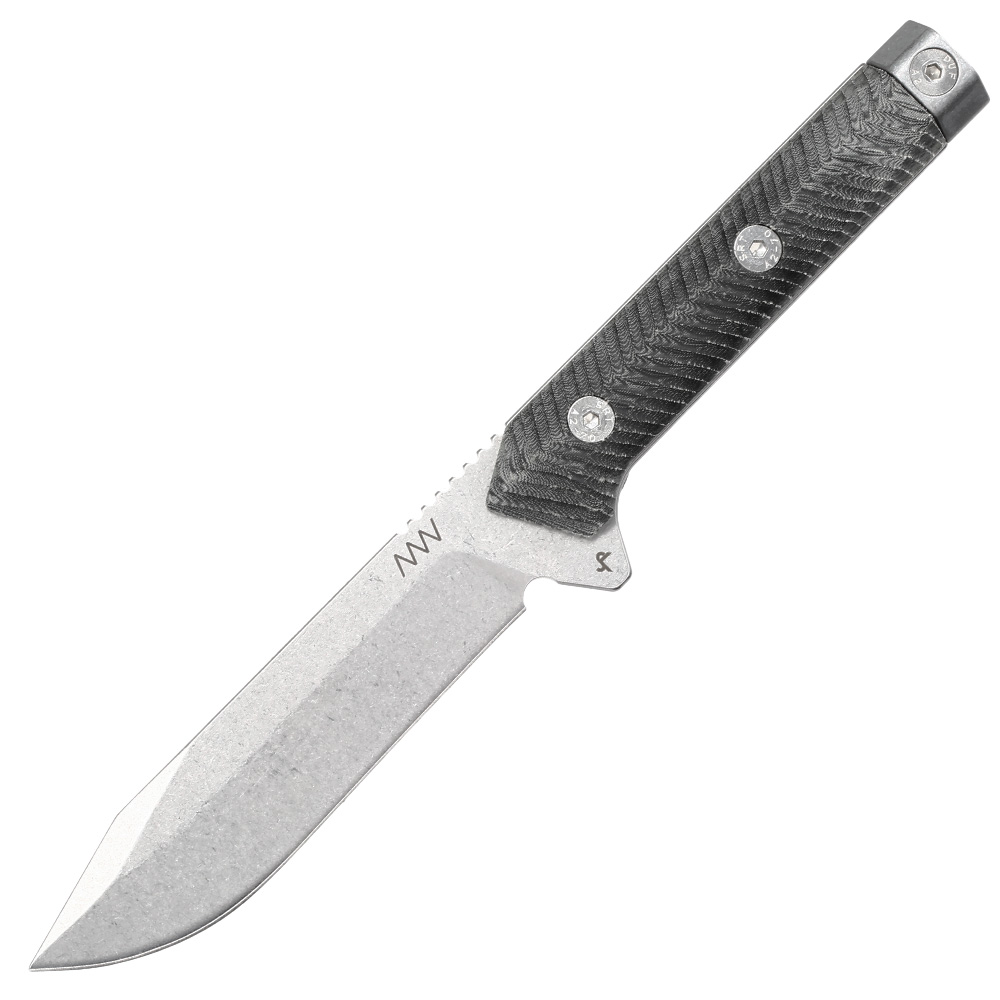 ANV Knives Outdoormesser M73 Kontos Sleipner Stahl Micarta Stonewash inkl. Kydexscheide Bild 7