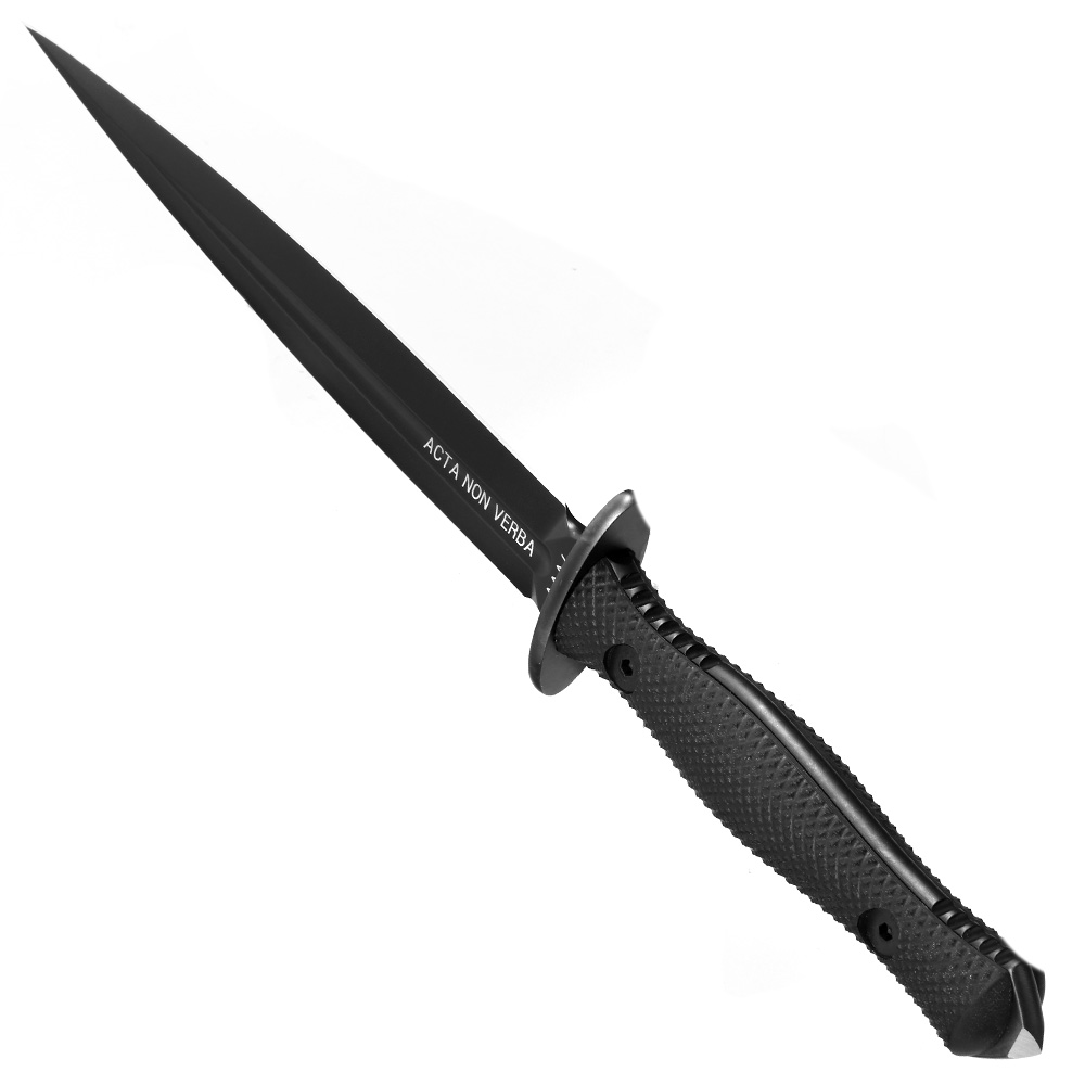 ANV Knives Dolch M500 Anthropoid Elmax Stahl schwarz inkl. Kydexscheide Bild 6