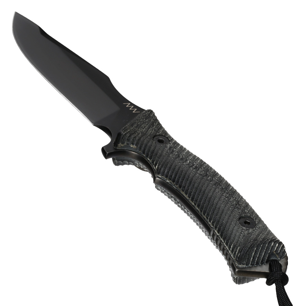 ANV Knives Outdoormesser M311 Spelter Elmax Stahl Micarta schwarz inkl. Kydexscheide Bild 1