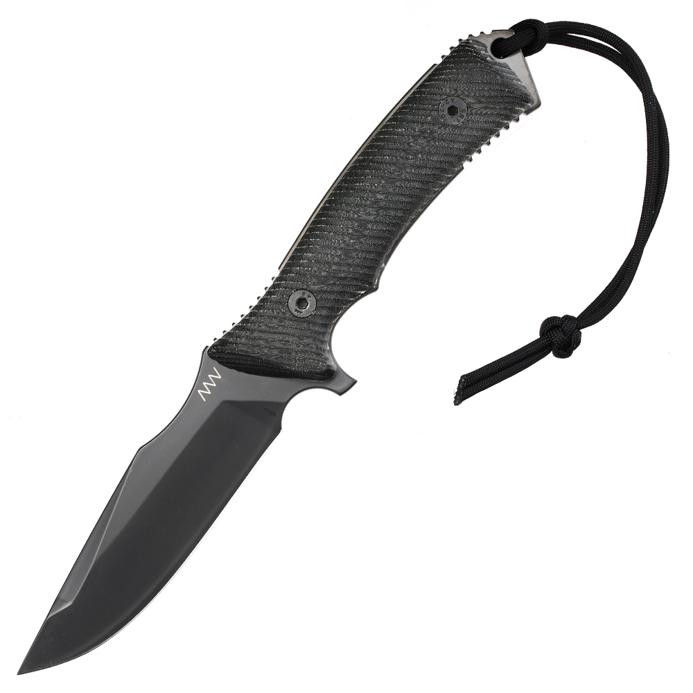 ANV Knives Outdoormesser M311 Spelter Elmax Stahl Micarta schwarz inkl. Kydexscheide Bild 7