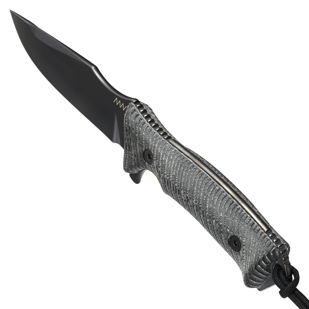 ANV Knives Outdoormesser M311 Spelter Elmax Stahl Micarta schwarz inkl. Kydexscheide Bild 1