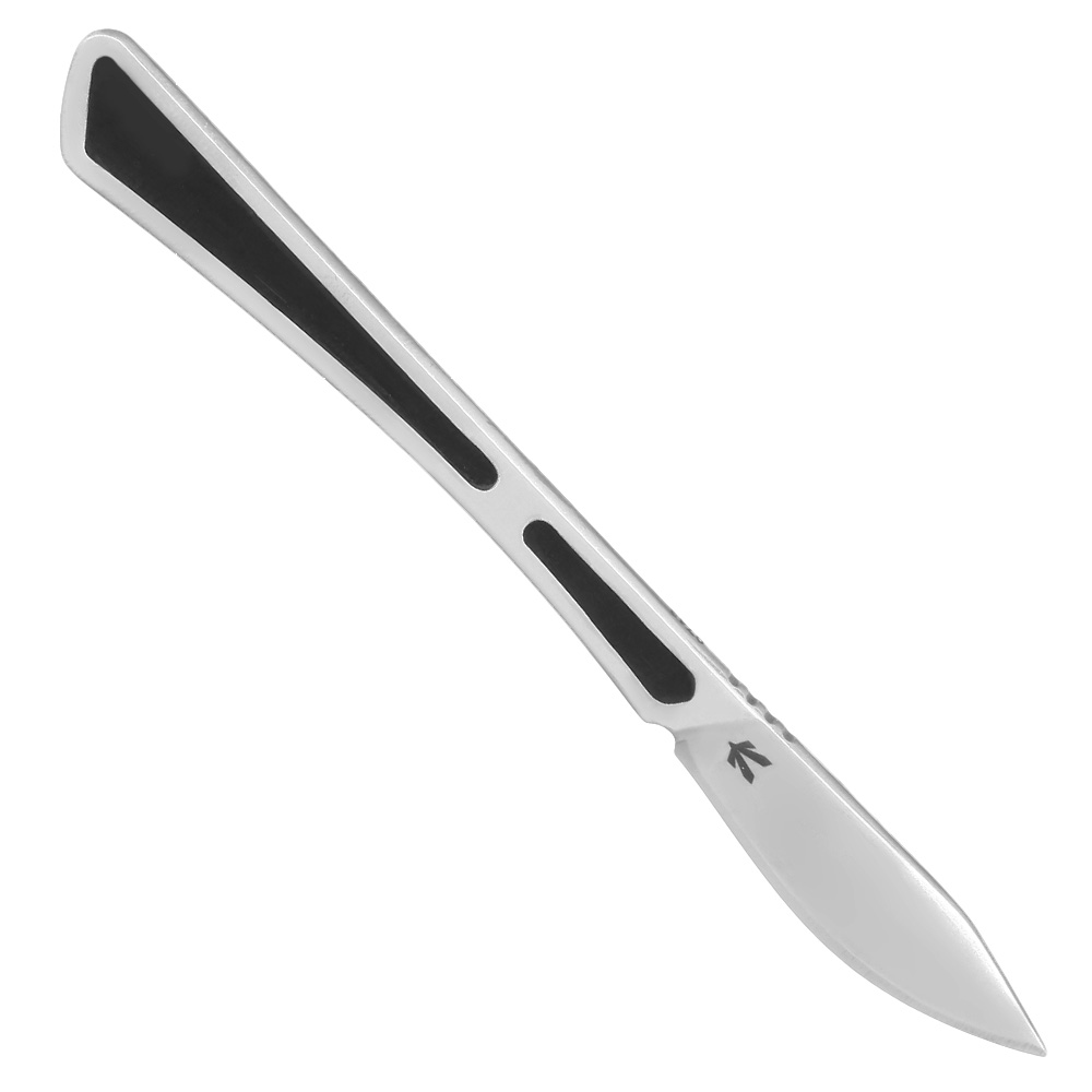 Bker Plus Neck Knife Scalpel D2 Stahl silber inkl. Kydexscheide Bild 1