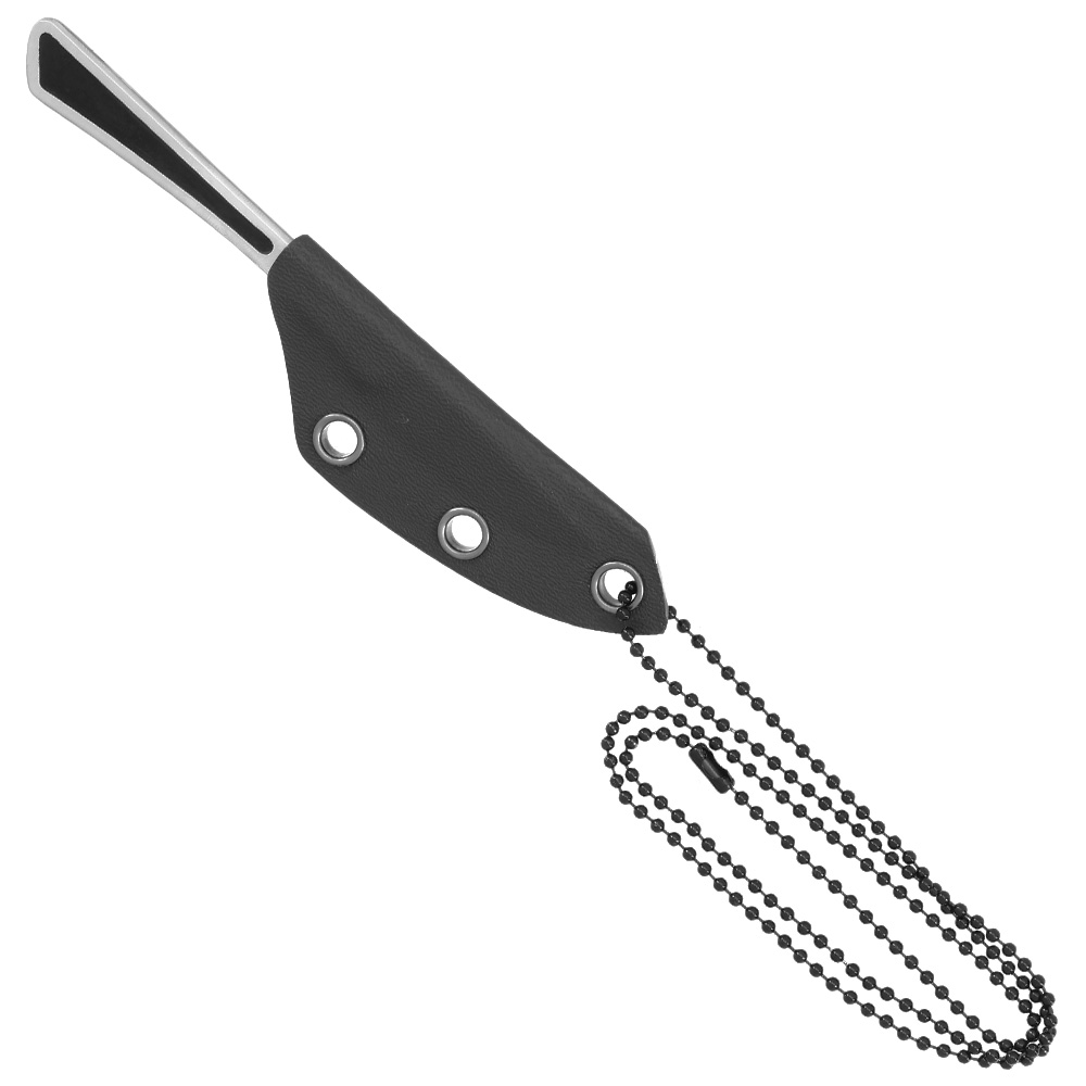 Bker Plus Neck Knife Scalpel D2 Stahl silber inkl. Kydexscheide Bild 4